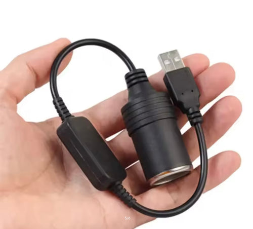 Adaptateur USB vers Allume-Cigare 12V